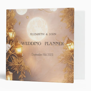 Elegant Branches Rustic Lantern Binder