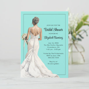 Elegant Bridal Shower Invitation
