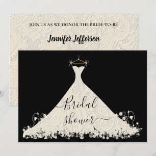 Elegant Bridal Shower Invitation