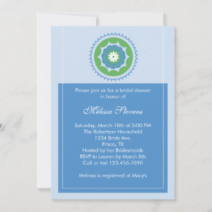 Elegant Bridal Shower Invitation