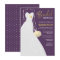 Elegant Bridal Shower Invitation | Purple and Gold