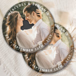 Elegant Bride Groom Modern Photo Name Date Wedding Bottle Opener<br><div class="desc">Add the finishing touch to your wedding with these modern and simple custom photo bottle openers. Perfect as wedding favours to all your guests . Customize these wedding bottle opener with your favourite engagement photo, newlywed photo, and personalize with name and date. See our wedding collection for matching wedding favours,...</div>