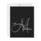 Elegant Bride Groom Monogram Rehearsal Dinner