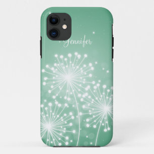Elegant Bridesmaid Favour Summer Sparkle Mint iPhone 11 Case