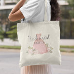 Elegant Bridesmaid Minimalist Blush Pink Floral  Tote Bag<br><div class="desc">thank You for being my Bridesmaid. A stylish trendy typography design. featuring wedding bridesmaid bridal party gift, with a pretty pink blush dress gown, vintage watercolor floral greenery cute, team bride bachelorette bridal shower, a modern elegant calligraphy script trendy, simple minimalist minimal letter, trendy-chic feminine classic girl, stylish script lettering...</div>