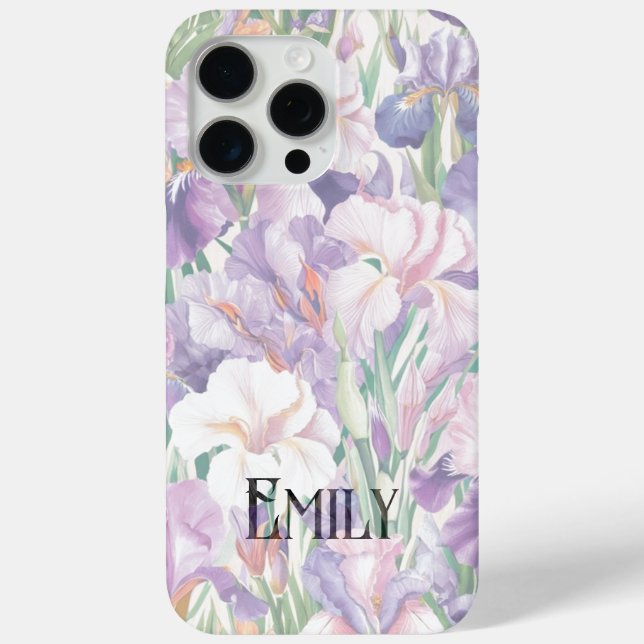 Elegant bright pastel colour spring flowers #7 Case-Mate iPhone case (Back)