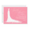 Elegant Bright Pink Wedding Gown Bridal Shower