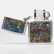 Elégant briquet Zippo de colibris en vol