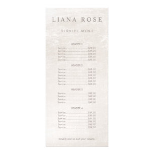 Elégant Brossé Marbre blanc Salon Prix Menu