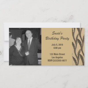 elegant brown branches Birthday