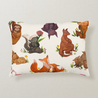 Elegant Brushed Polyester Decorative Throw Pillow