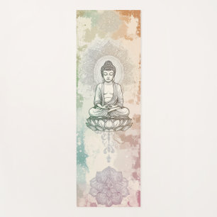 Elegant Buddha Yoga Mat for Home Yoga Studio