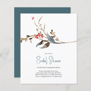 Elegant Budget Invitations  l  Bridal Shower