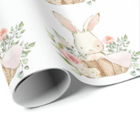 Elegant Bunny Rabbit Baby Shower