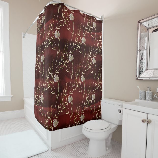 Elegant Burgundy Floral (In Situ)