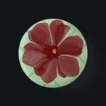 Elegant Burgundy Floral & Sage Green Lattice Patte 1 Inch Round Button<br><div class="desc">Add timeless, vintage charm to your life with this elegant floral lattice pattern. The design showcases beautifully shaded, painterly burgundy flowers set against a crisp, sage green diamond trellis background. Blending organic botanical art with clean geometric lines, this pattern is a perfect fit for Grandmillennial, Cottagecore, and home decor. It...</div>