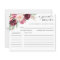 Elegant Burgundy Pink Blush Bridal Shower Recipe
