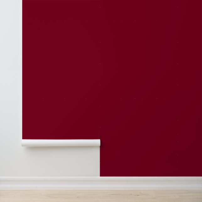 Elegant burgundy plain solid colour simple classic wallpaper (Application)