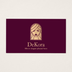 Elegant Burgundy Rose Gold Face