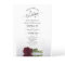 Elegant Burgundy Rose Simple Romantic Wedding