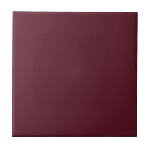 Elegant Burgundy Solid Color Wedding Tile