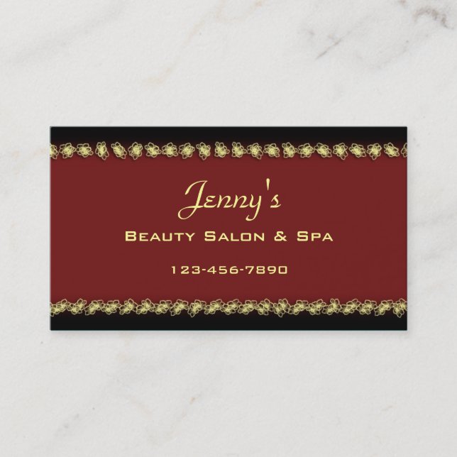 Elegant Business Card (Front)