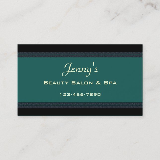 Elegant Business Card (Front)