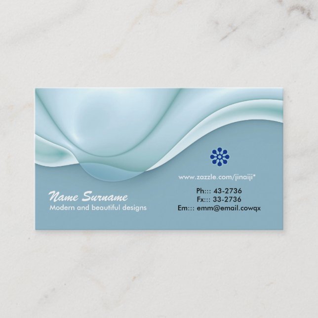 elegant business card (Front)