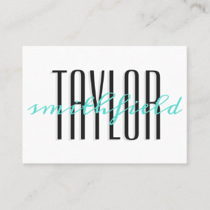 elegant business card