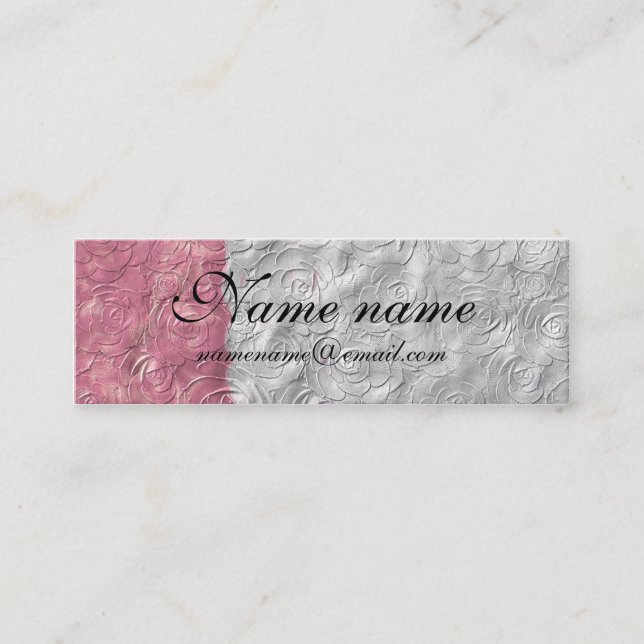 'Elegant' Business card (Front)