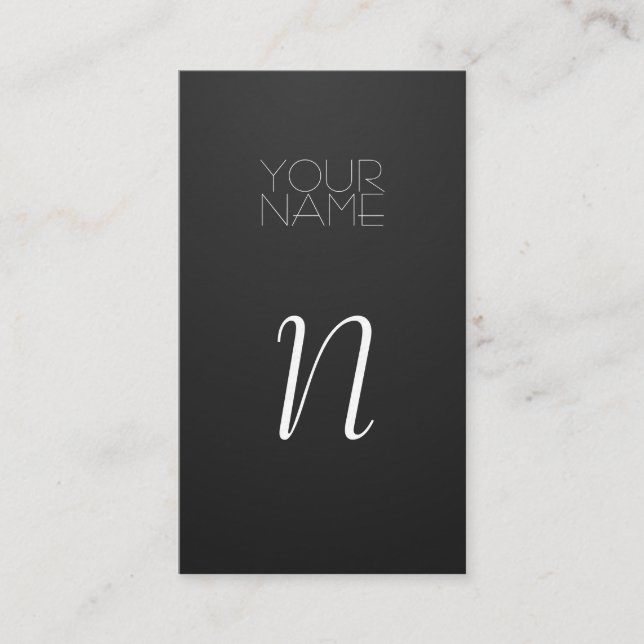 Elegant Business Card (Front)