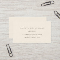 Elegant Business Card
