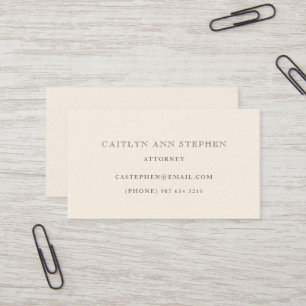 Elegant Business Card