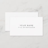 Canadian Standard, 3.5" x 2.0" Business Card (Front/Back)
