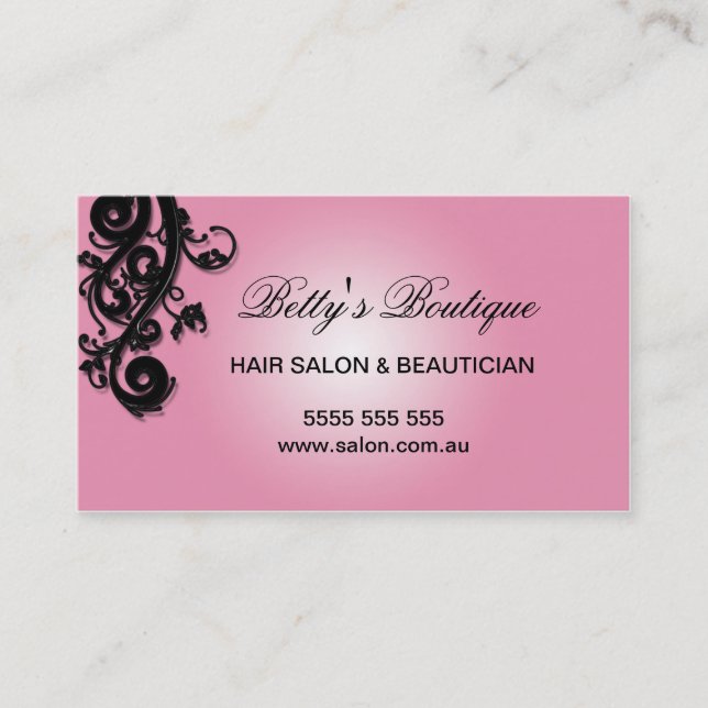 Elegant Business Card (Front)