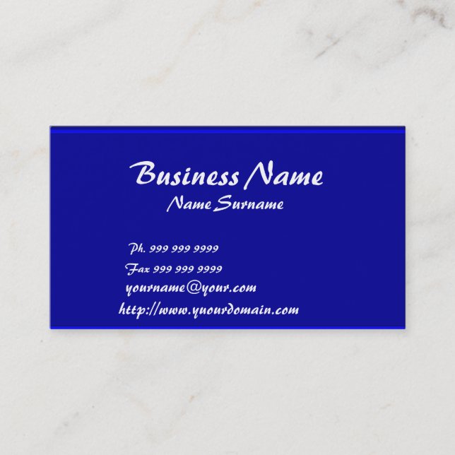Elegant Business Card 10 (Front)