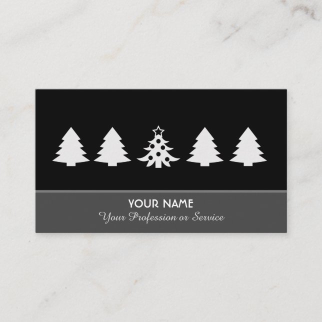 Elegant business card for sparkling services (Front)