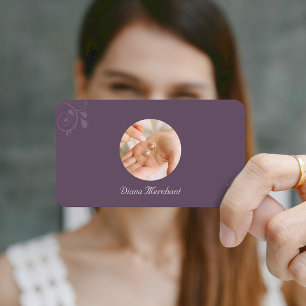 Elegant Business Card Template for Jewelers DP7