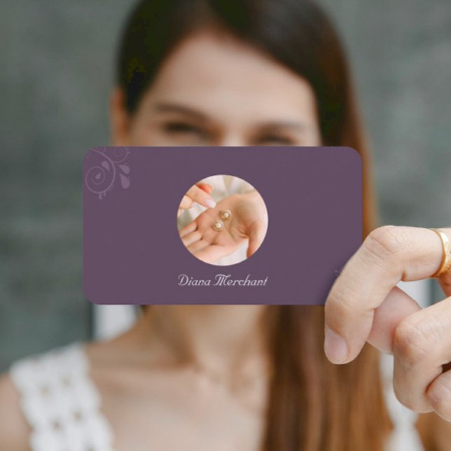 Elegant Business Card Template for Jewelers | DP7 (business card, jewelers, stone, gems, jewels, ornaments, shop card)