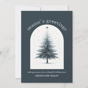 Elegant Business Corporate Christmas Holiday Card