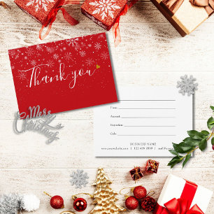 Elegant Business Gift Certificate Script Thank You