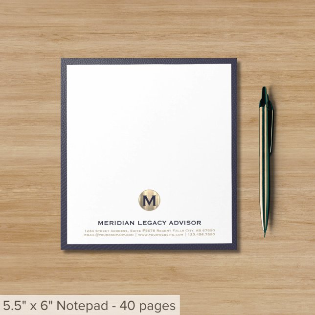 Elegant Business Notepad (Creator Uploaded)