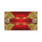 Elegant Business Red Gold Damask Jewel