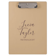 Elegant business script blush