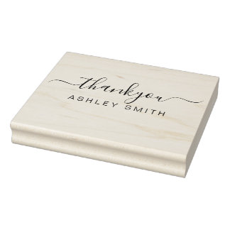 Elegant Business Thank You Rubber Stamp