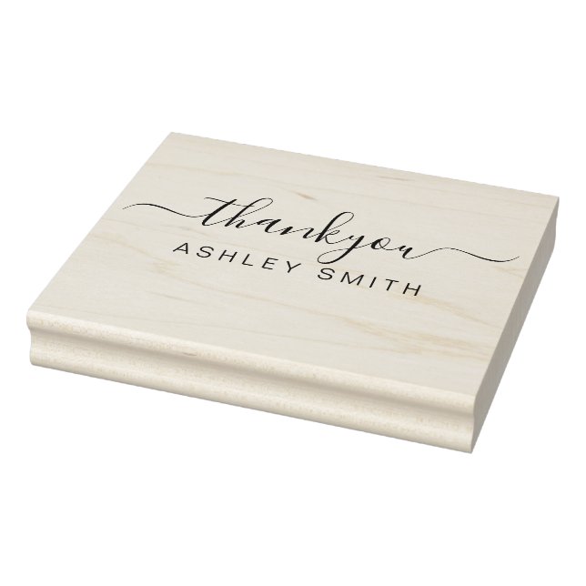 Elegant Business Thank You Rubber Stamp (Stamp)