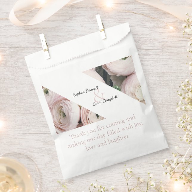 elegant buttercup blush pink floral  favour bag (Clipped)