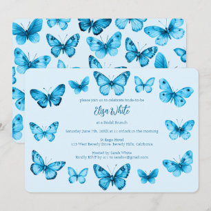 Elegant Butterflies Bridal Shower CUSTOM Invitation