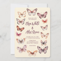 Elegant Butterflies CUSTOM Wedding