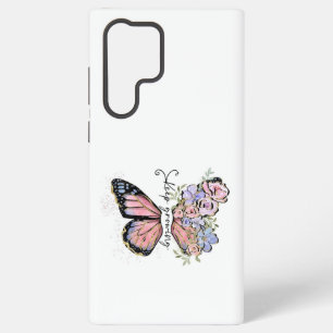 Elegant Butterfly and Floral Design Samsung Galaxy Samsung Galaxy Case
